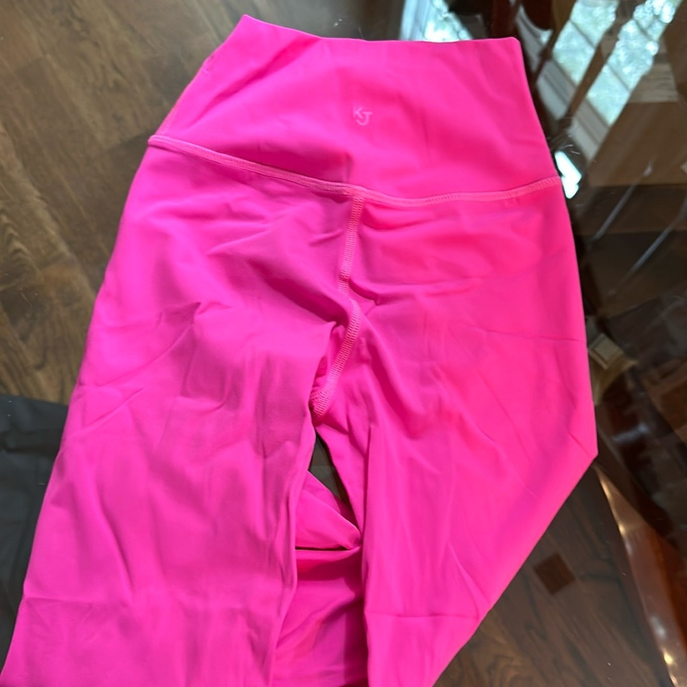Katie J hot pink leggings